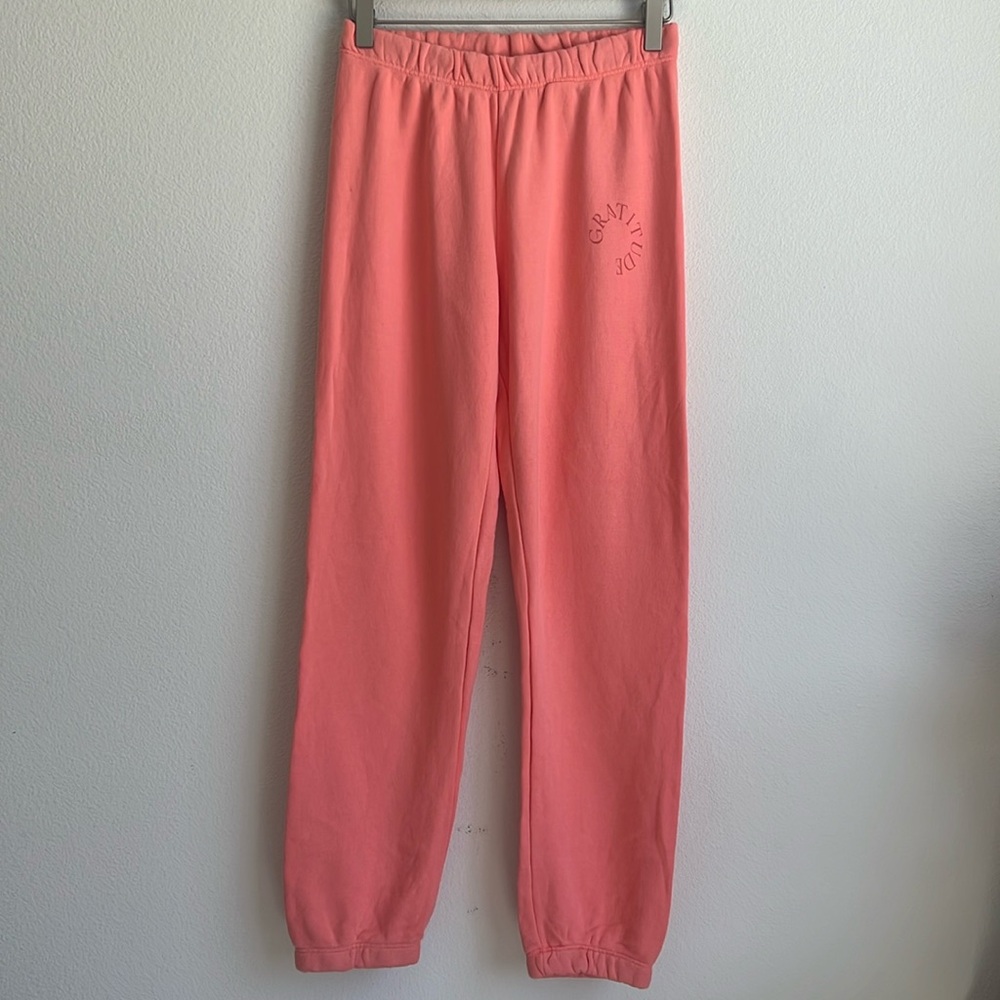 NWOT Spiritual Gangster Gratitude Luna Cotton Blend Sweatpants